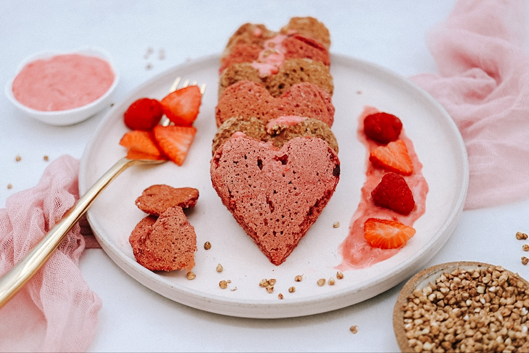 Cinnamon Buckwheat Pancakes
