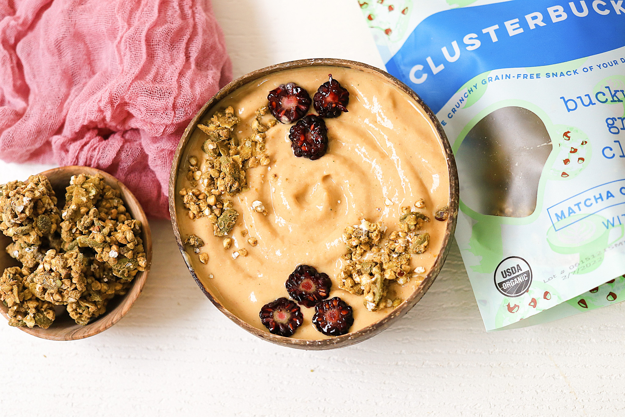 Strawberry Matcha Smoothie Bowl