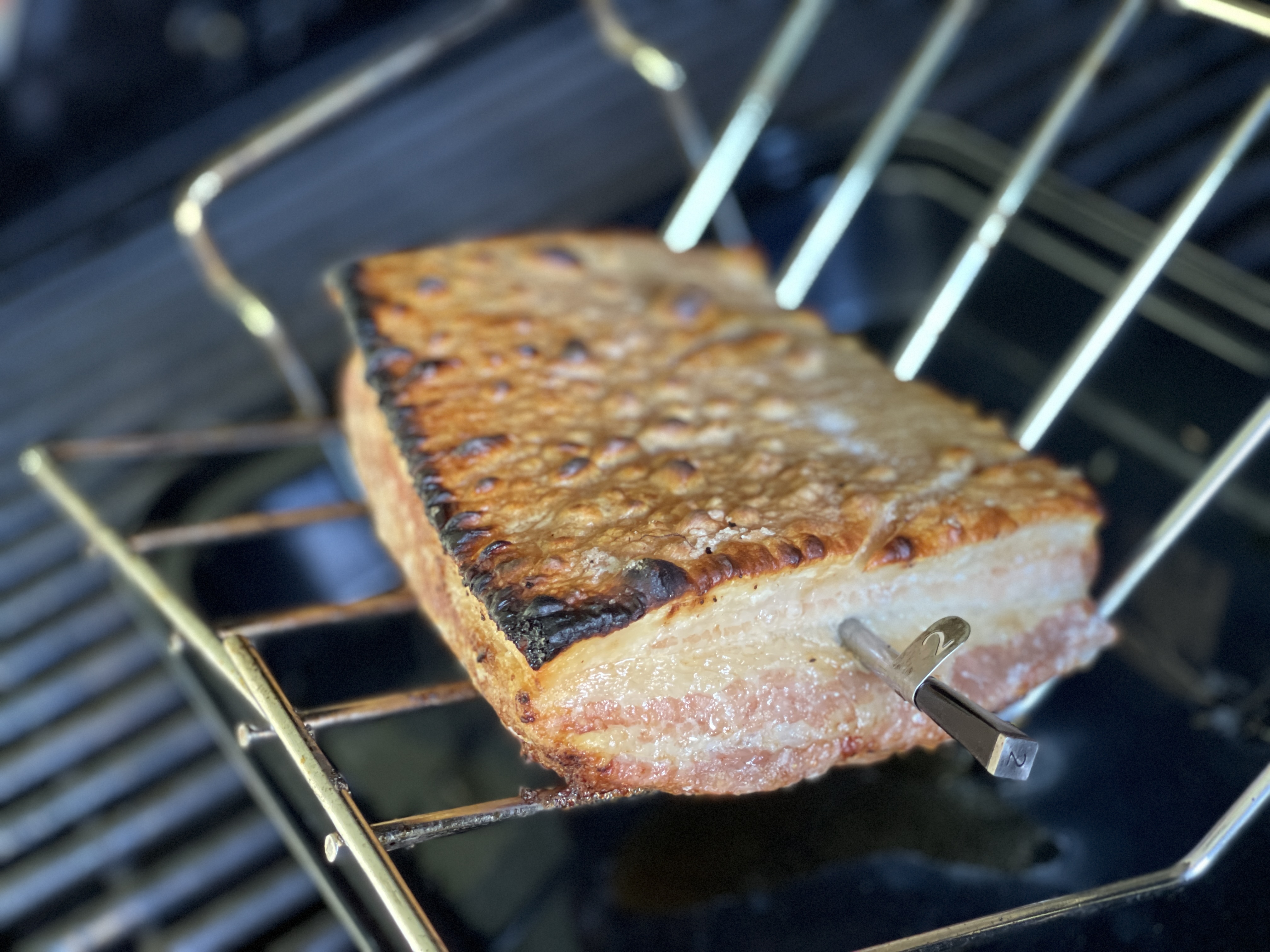 Image of Pre-heat your BBQ or oven to 450F/230C. Place your pork...