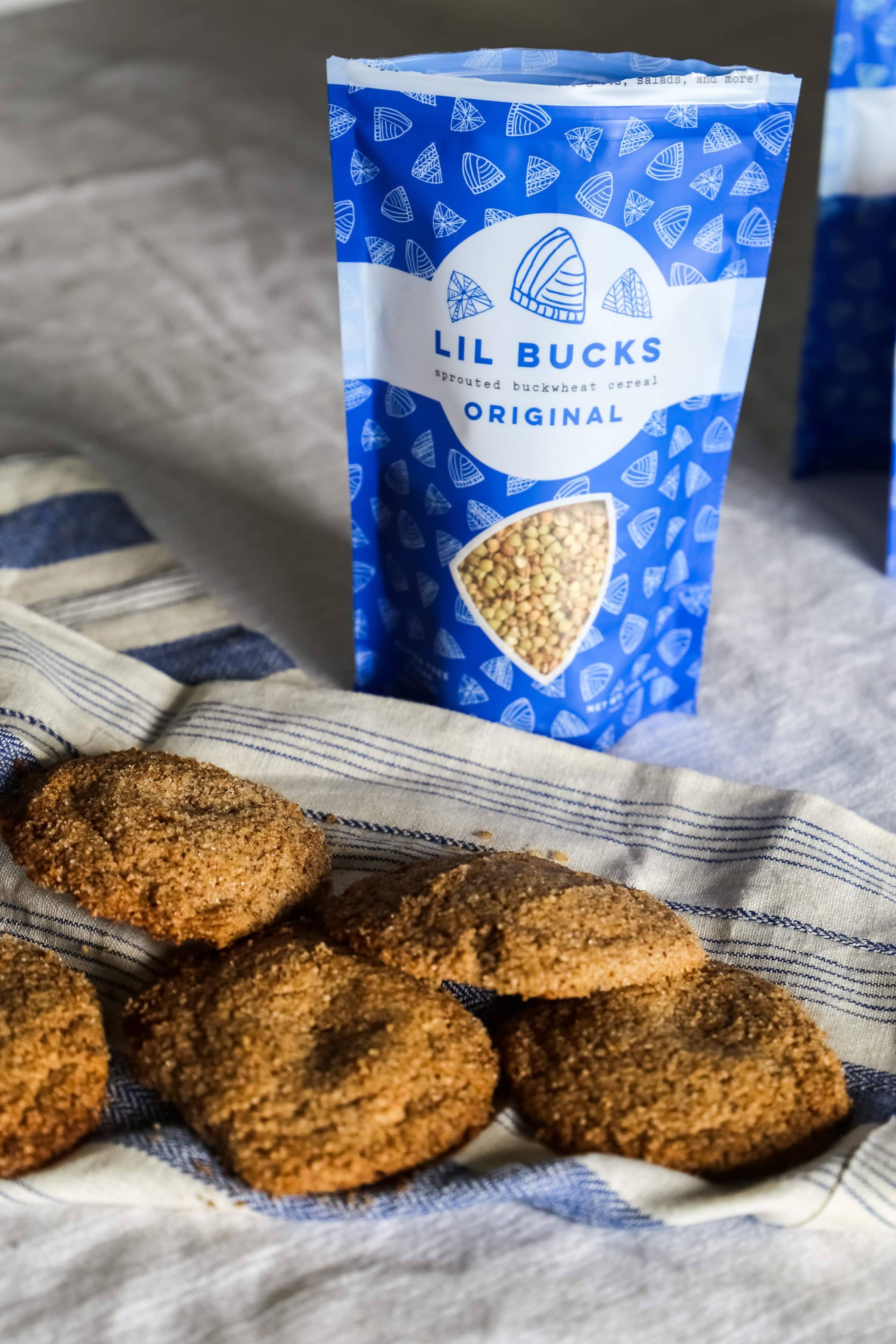 PageandPlate's Gluten-Free Sprouted Buckwheat Snickerdoodles