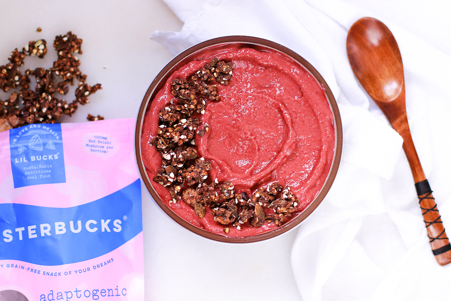 Strawberry Beet Smoothie Bowl