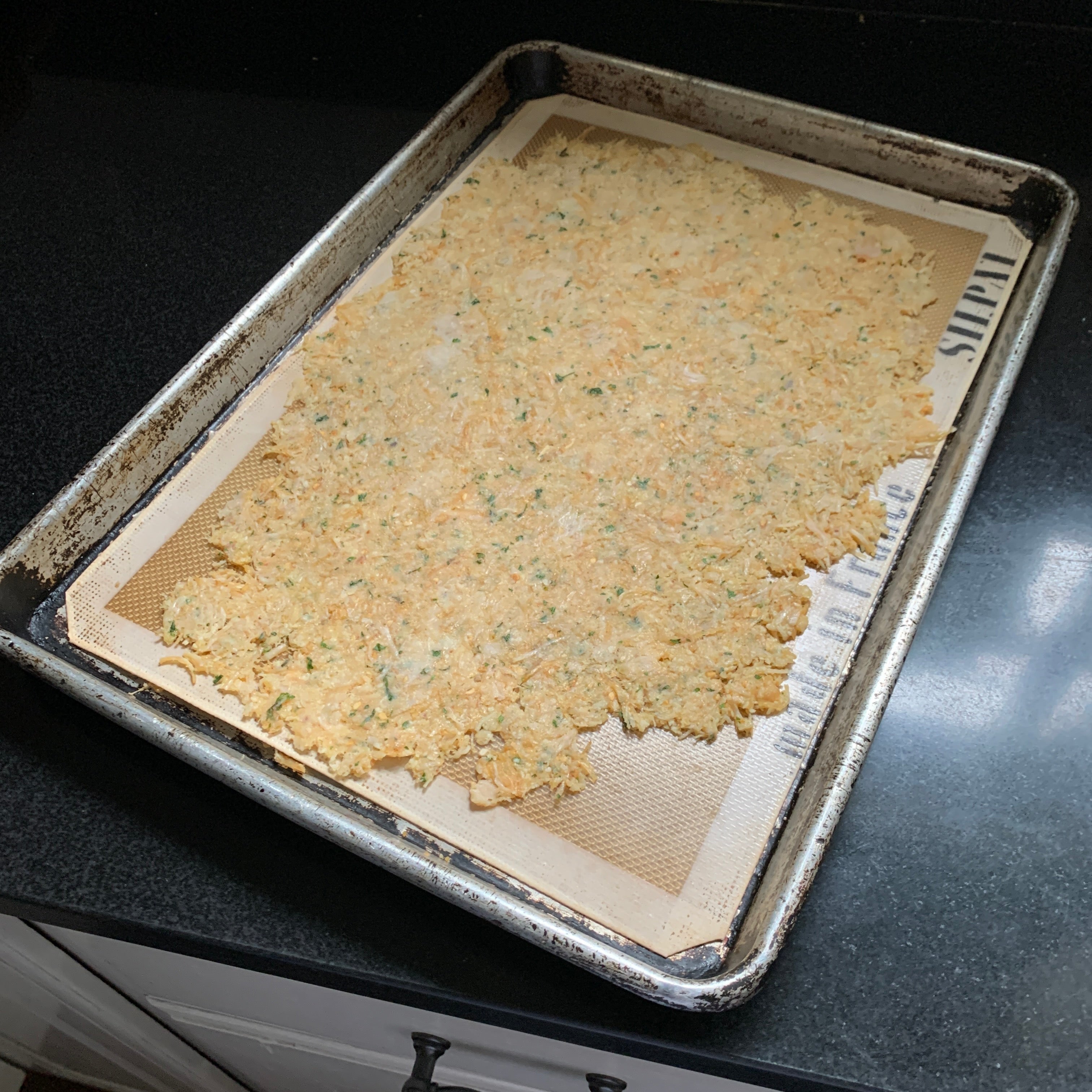 Image of Bake the crust for 8-10 minutes at 500° F.