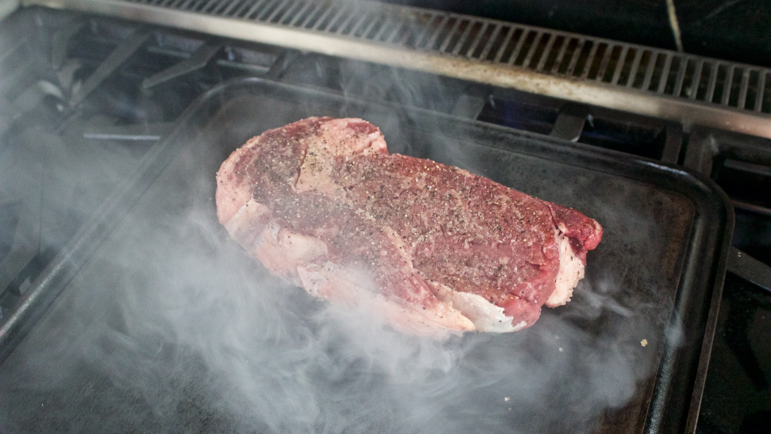 Image of Use high heat to get a hard sear and crust...