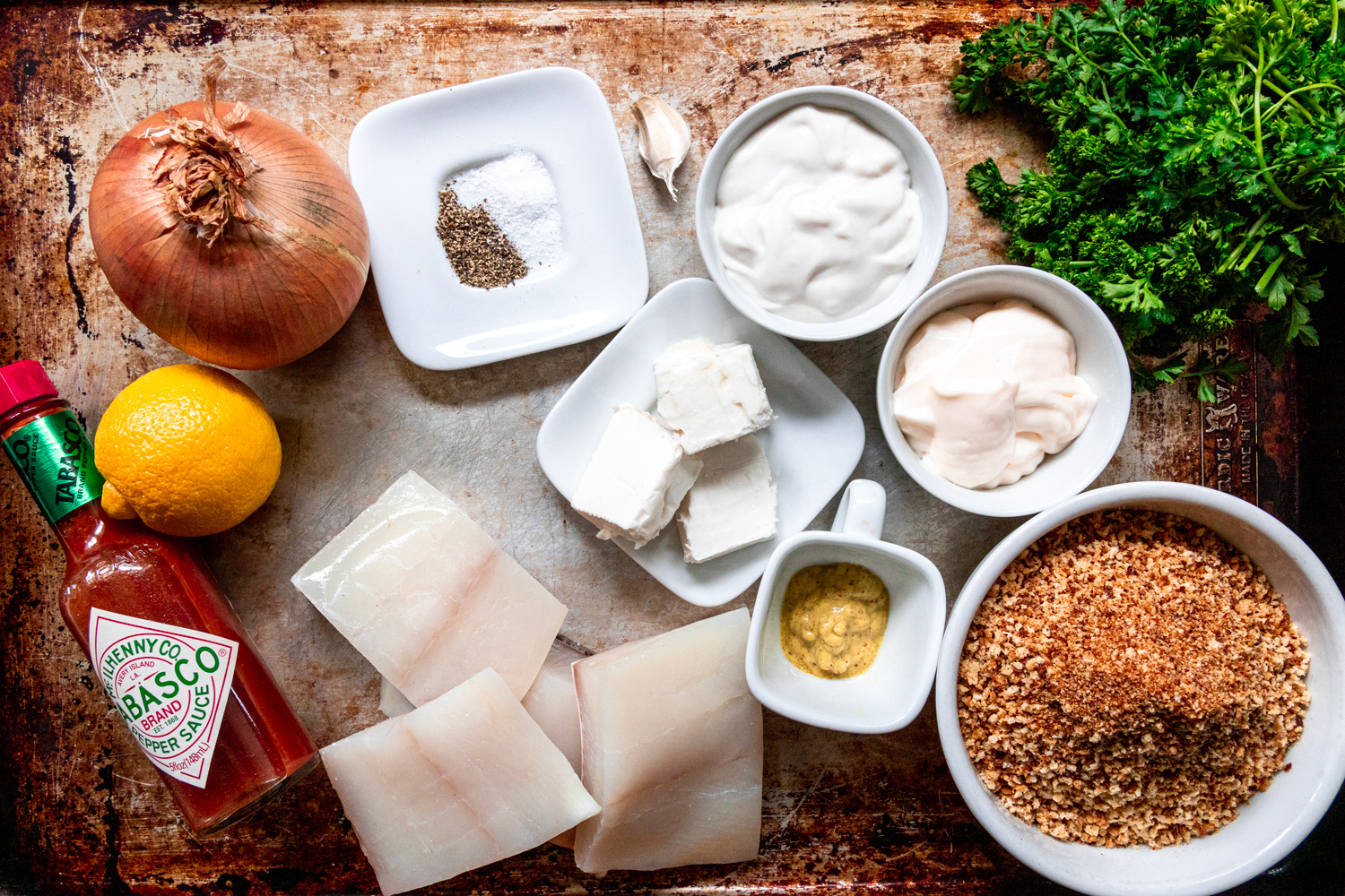 Image of Preheat oven to 375°F. Oil or butter an 8x8 casserole...