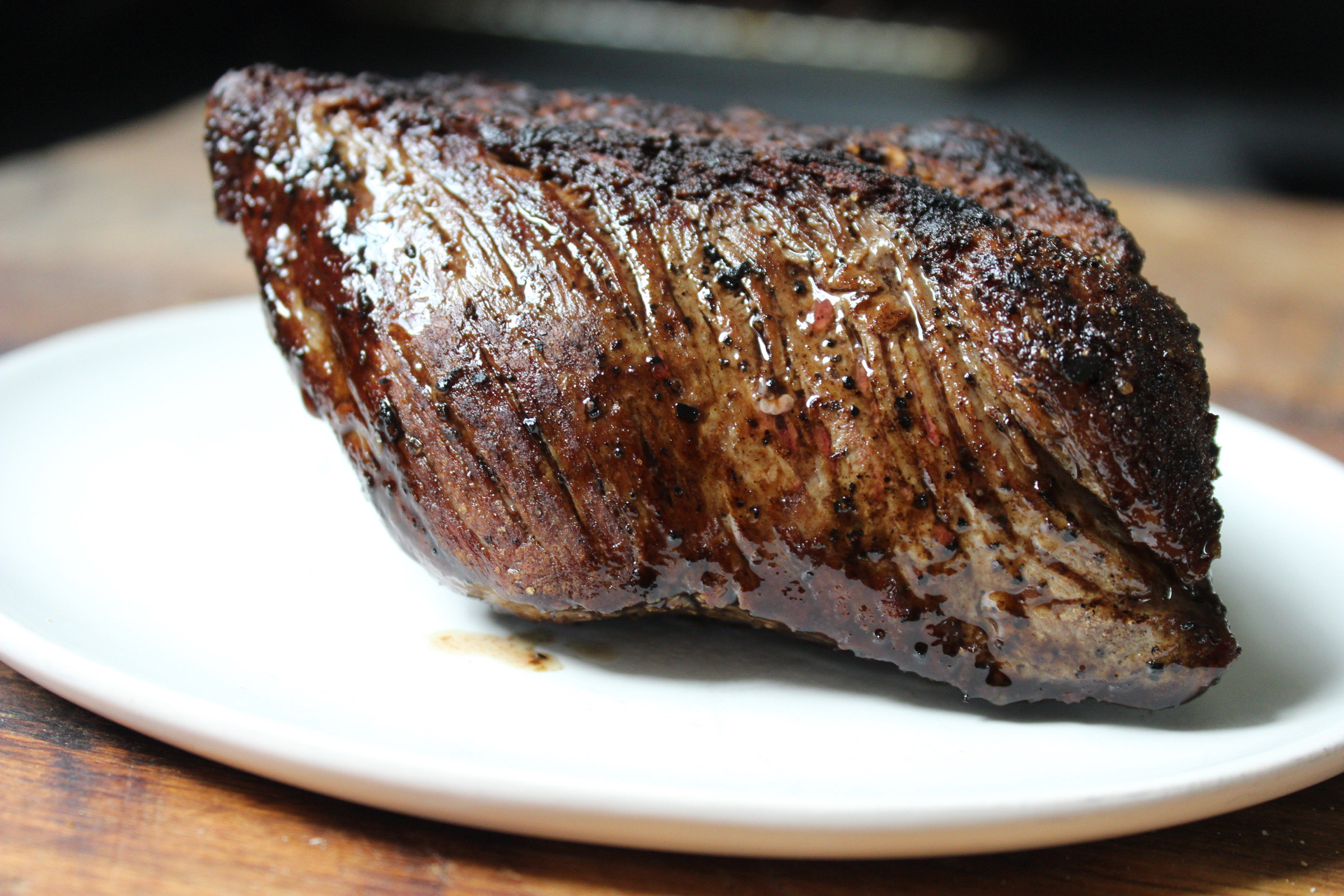 Image of Cook steak until internal of 120/125 degrees and remove. Rest...