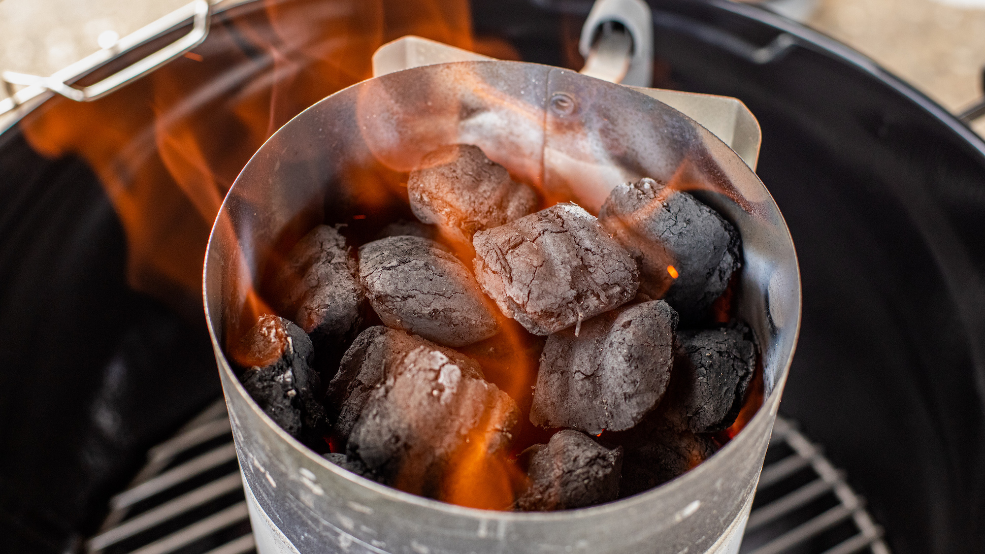 Image of Preheat a smoker to 275º and light a charcoal grill....