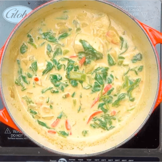 Photo of Thai Chicken and Vegetable Peanut Curry Video