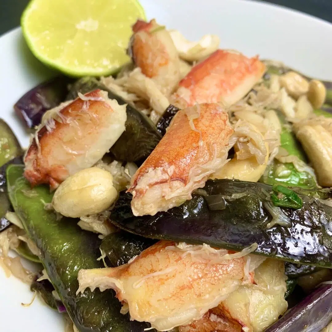 Photo of Crab and Snap Pea Stir Fry