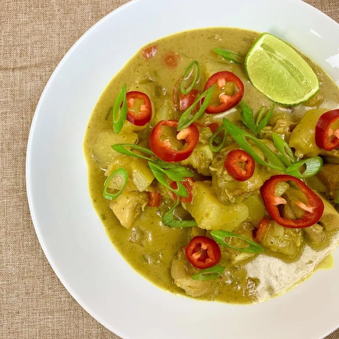 Photo of Coconut Curry Chicken with Sweet Potato