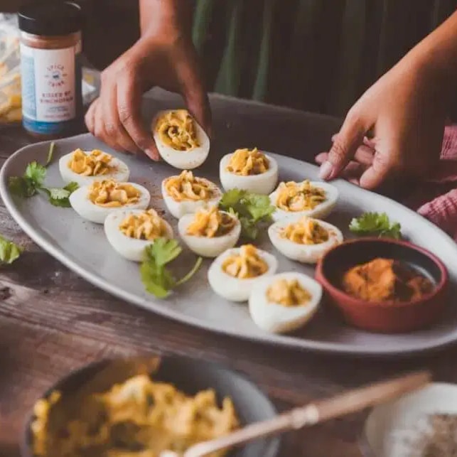 Photo of Spiced Deviled Eggs