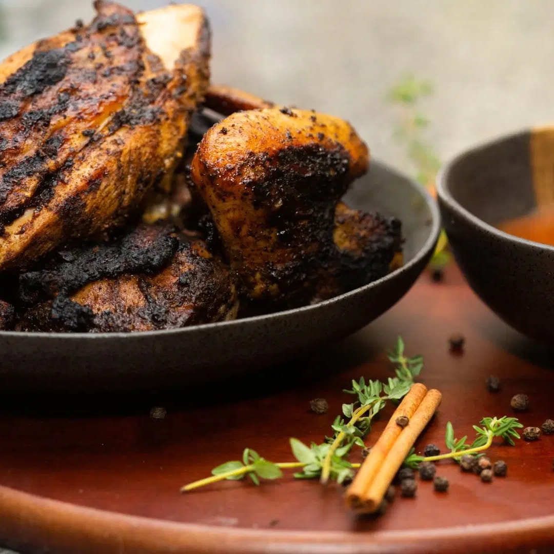 Photo of Chef Solomon Johnson's Jerk Chicken