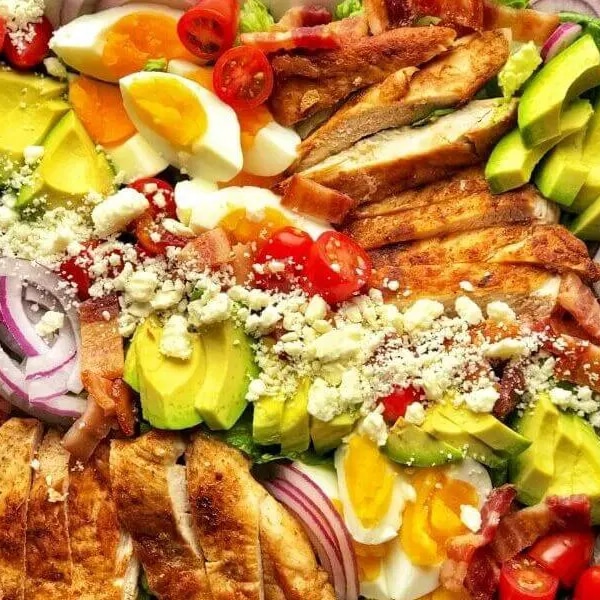 Photo of Healthy and Delicious Keto Cobb Salad