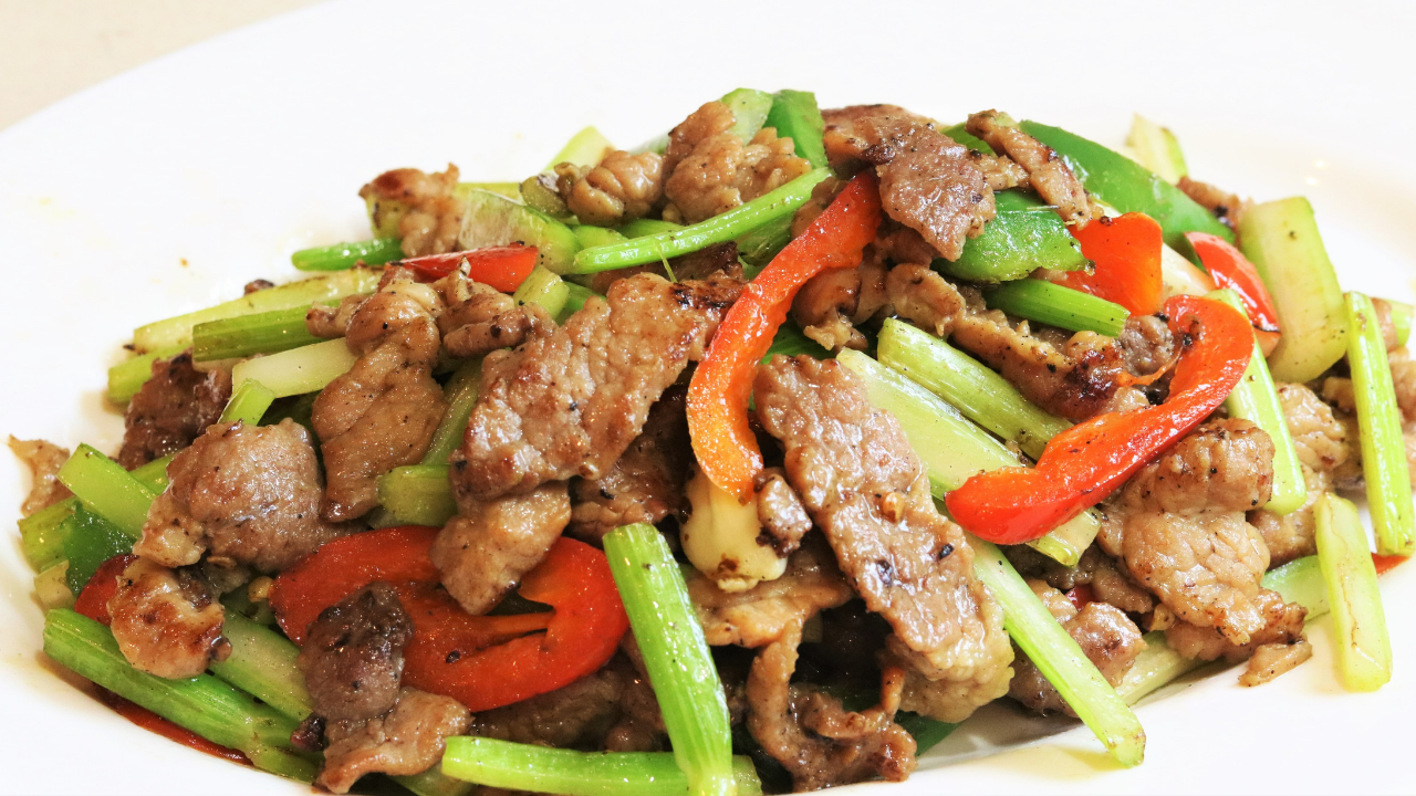 Pork and Celery