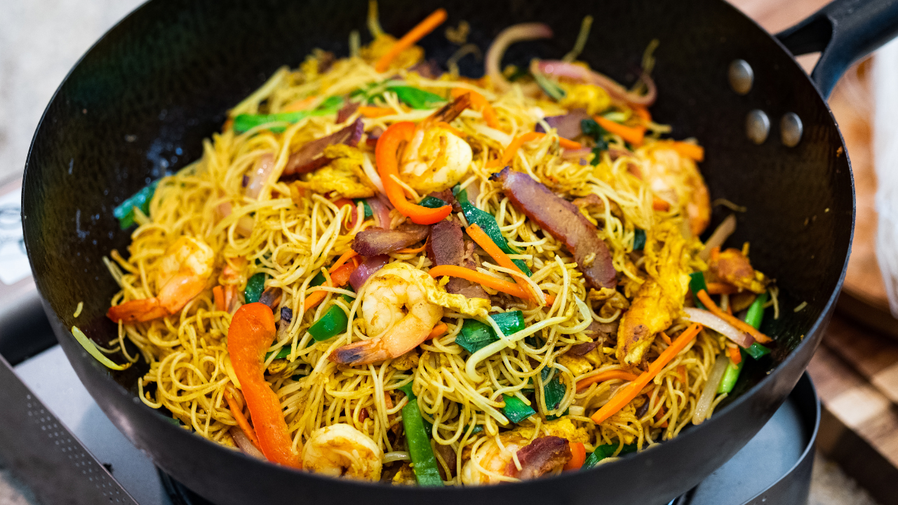 Singapore Noodle recipe (星洲炒米粉)