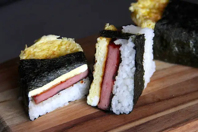 Image of Using a Musubi mold (or the top half of a...