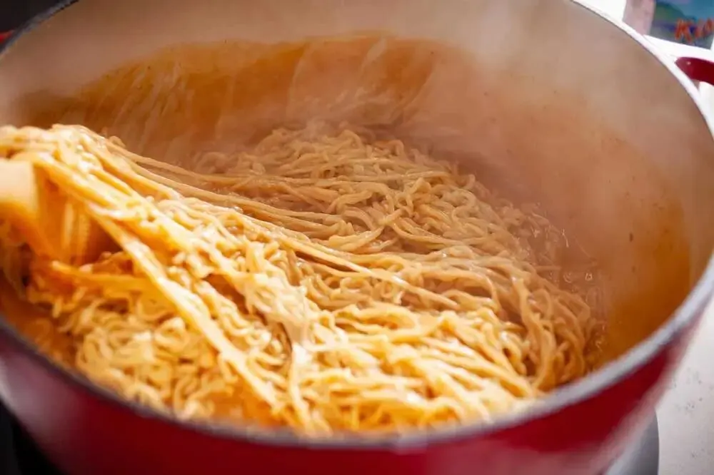 Image of Just coat the cooked noodles in your sauce. You may...