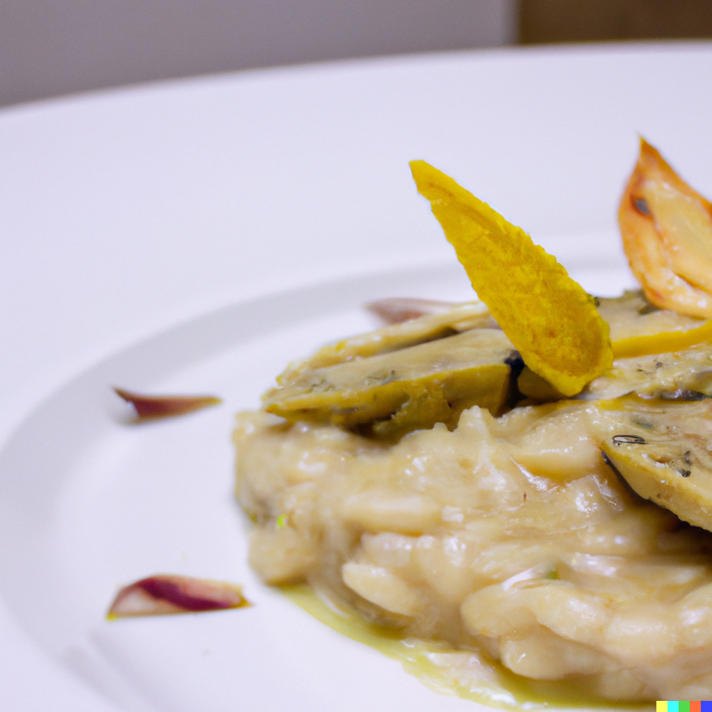Risotto with Artichokes, Creamy and Tasty