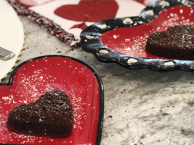 Mini Molten Cakes with Truffle Surprise