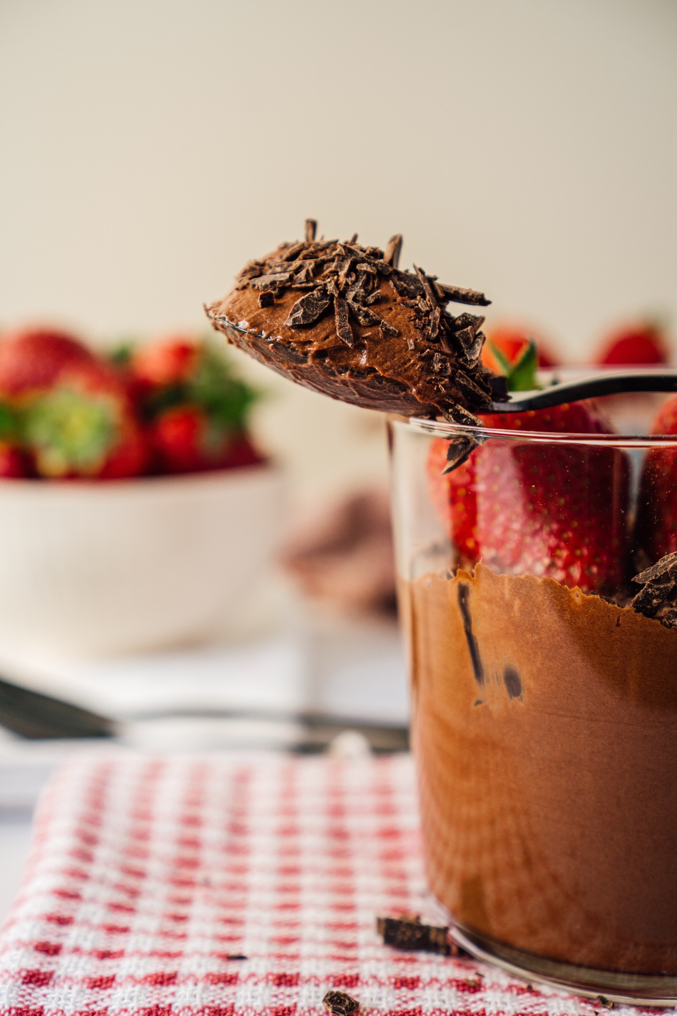 Avocado chocolate mousse