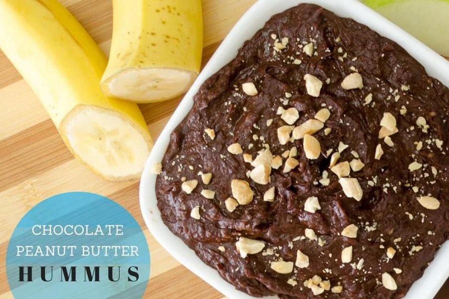 Chocolate & Peanut Butter Hummus