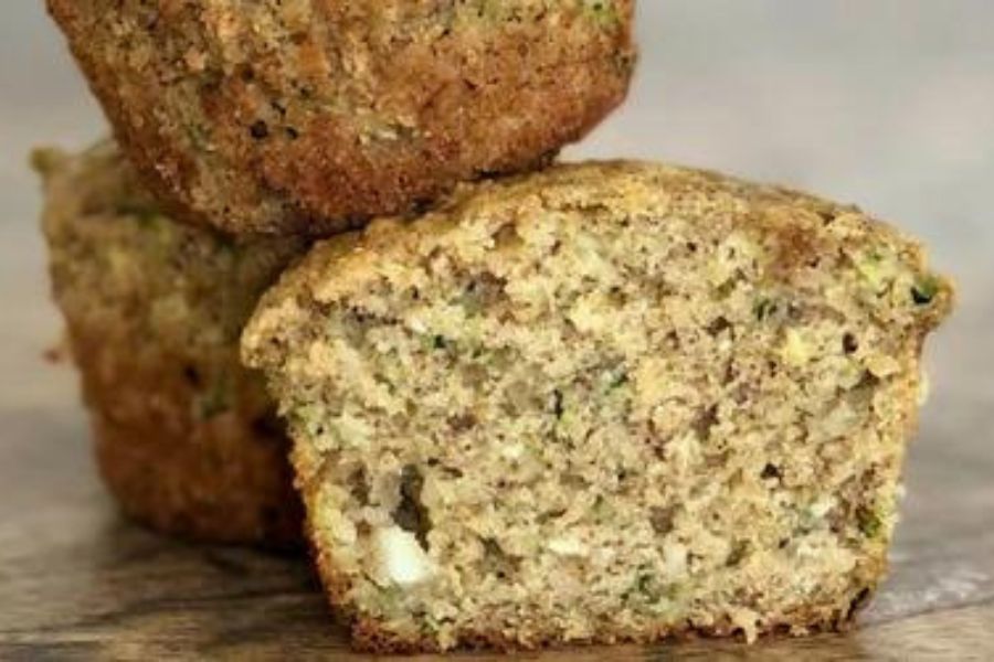 Zucchini Chickpea Muffins