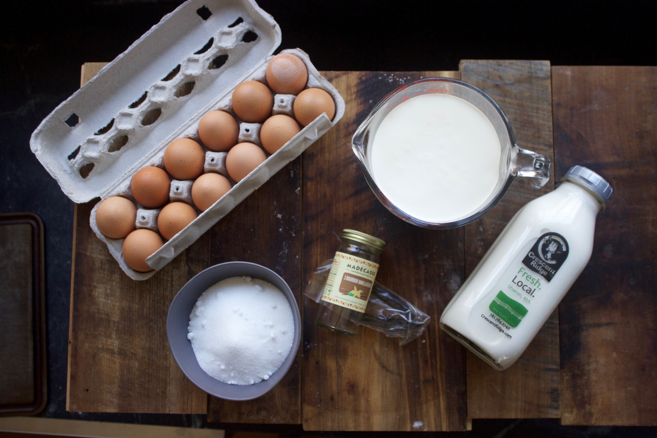 Image of Beat the yolks, sugar, and salt by hand with a...