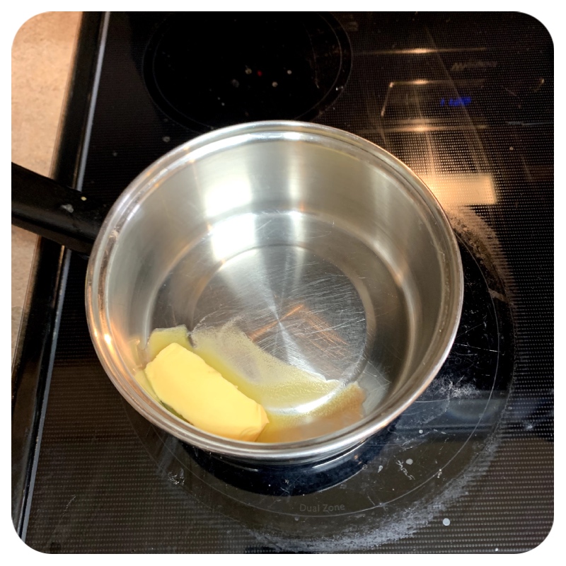 Image of In a small saucepan, melt the butter over medium heat.