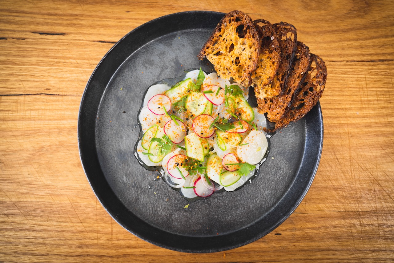 Scallop ceviche