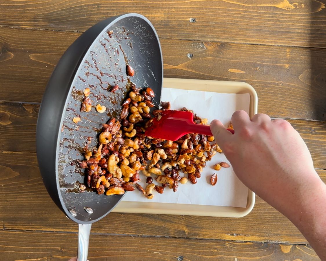 Image of Cook, stirring occasionally, until the liquid has bubbled away and...