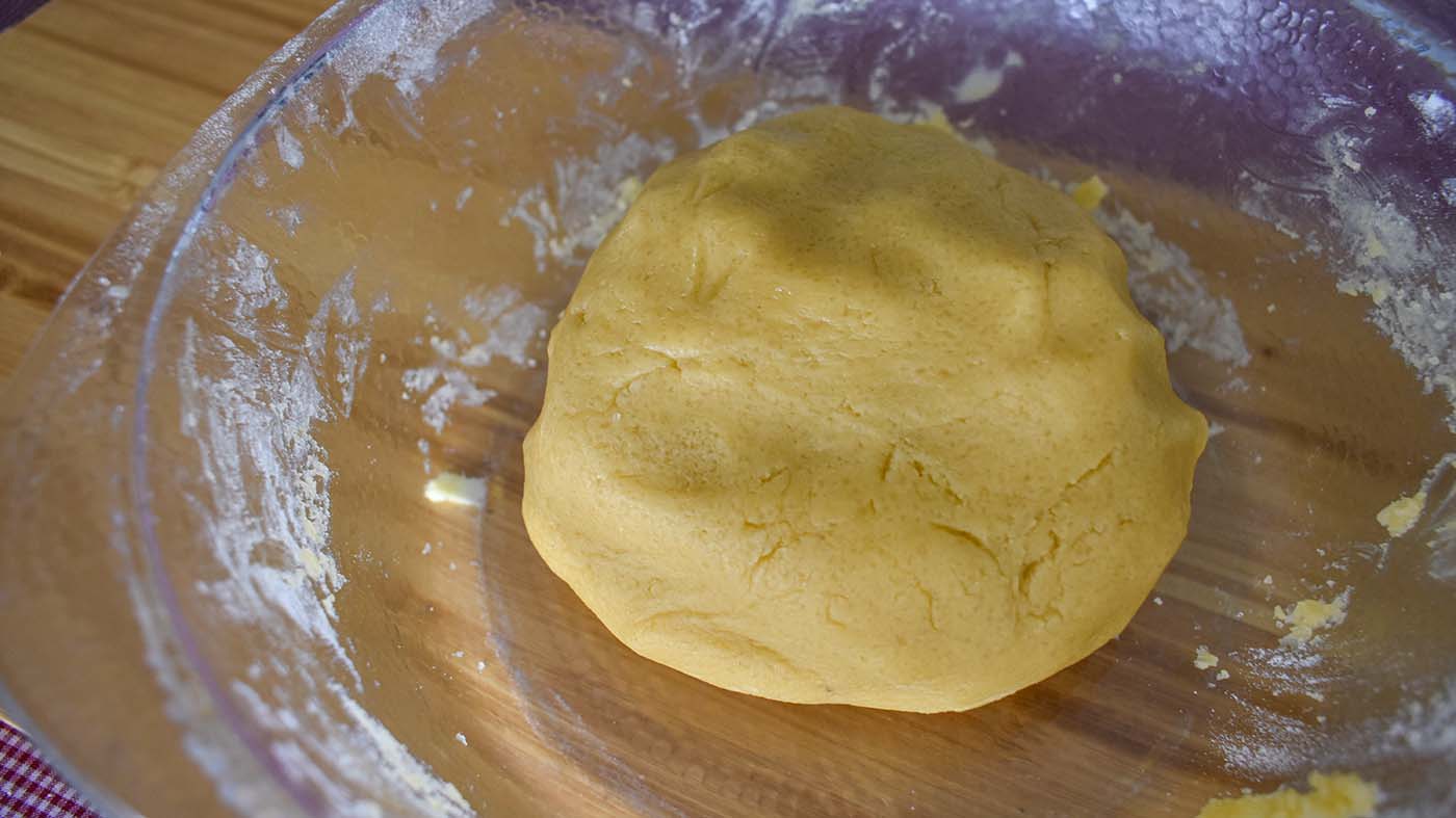 Image of Add dry ingredients. You should be able to form a...