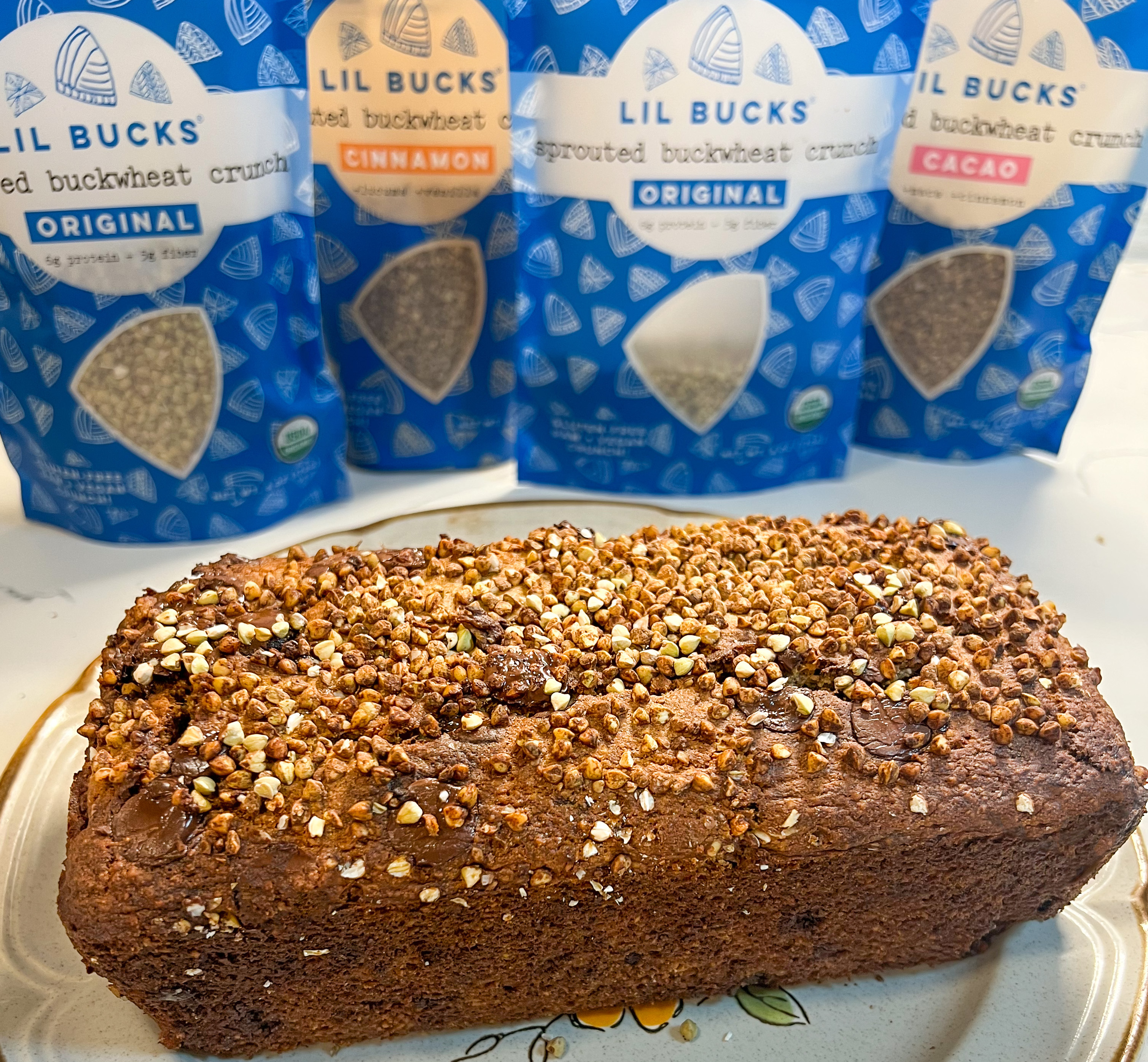 Buckwheat Banana Bread 