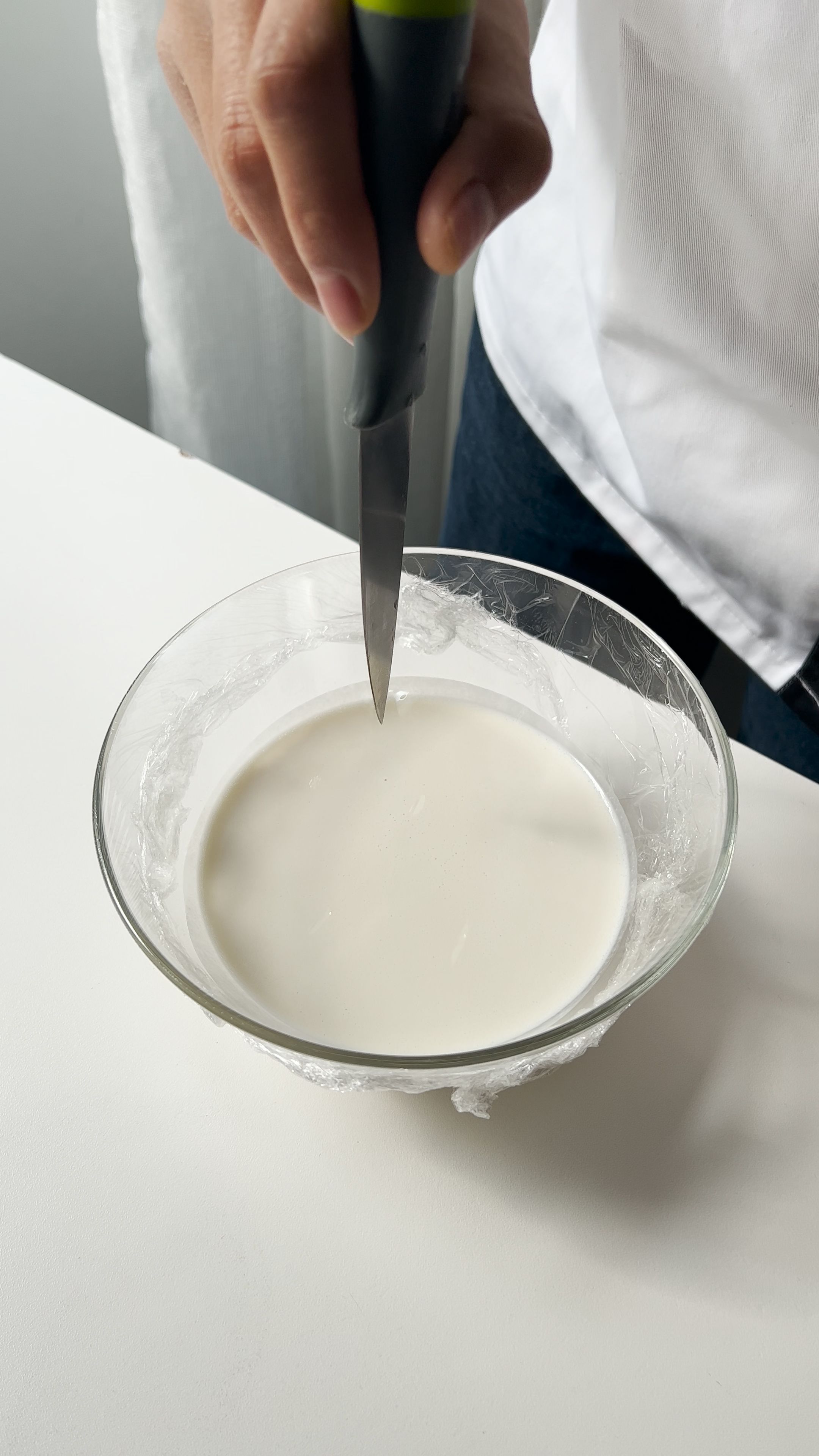 Image of Mix glutinous rice flour, cornstarch, granulated sugar and milk until...