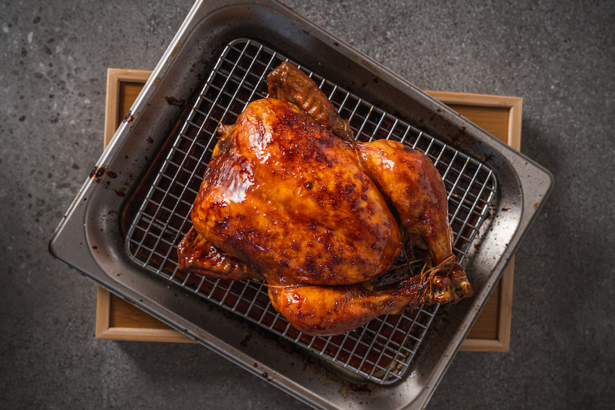  Espresso brined roast chicken 