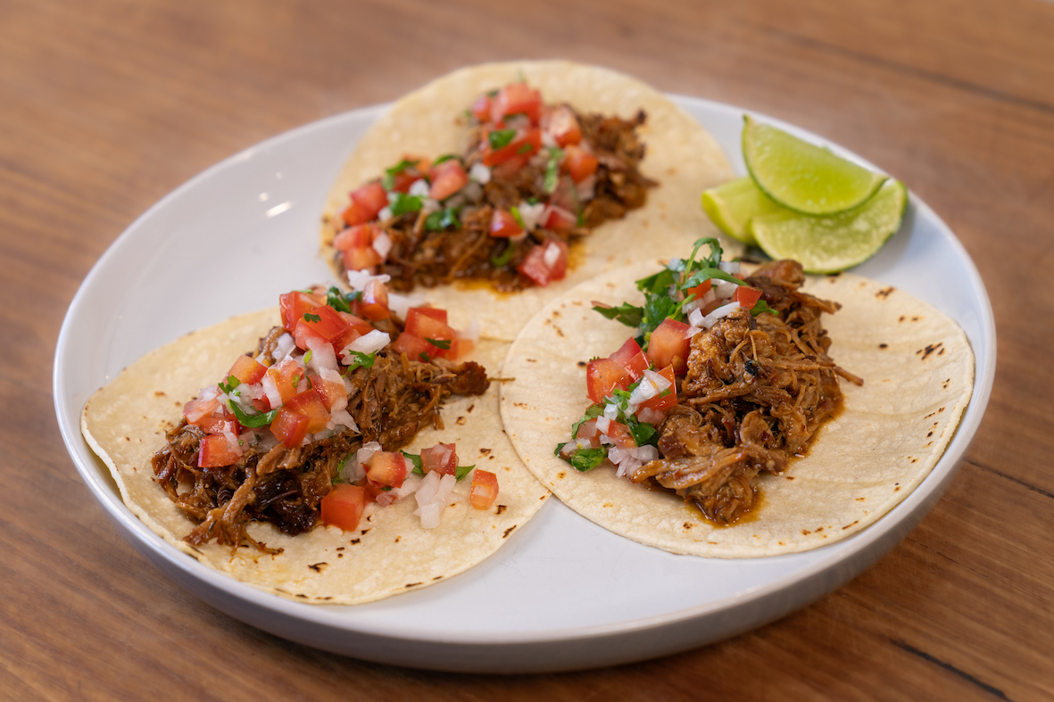 Pulled pork tacos
