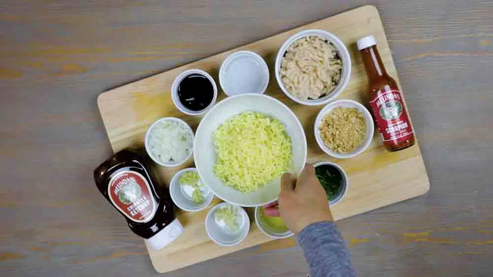 Image of Get dried Ramen of choice and boil noodles according to...