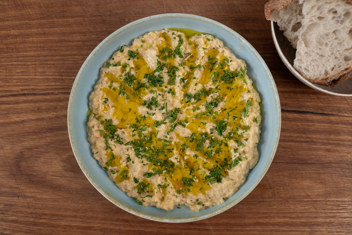 Baba ganoush (eggplant dip)
