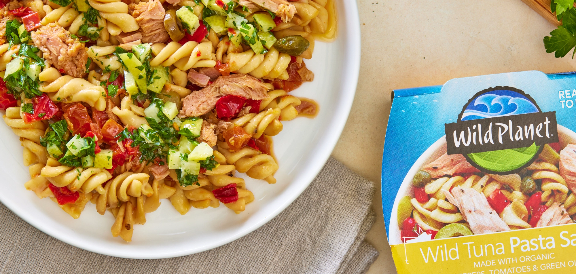 POLA   TUNA パフューム Tuna Pasta Salad With Lemon Gremolata | Wild Planet Foods recipe