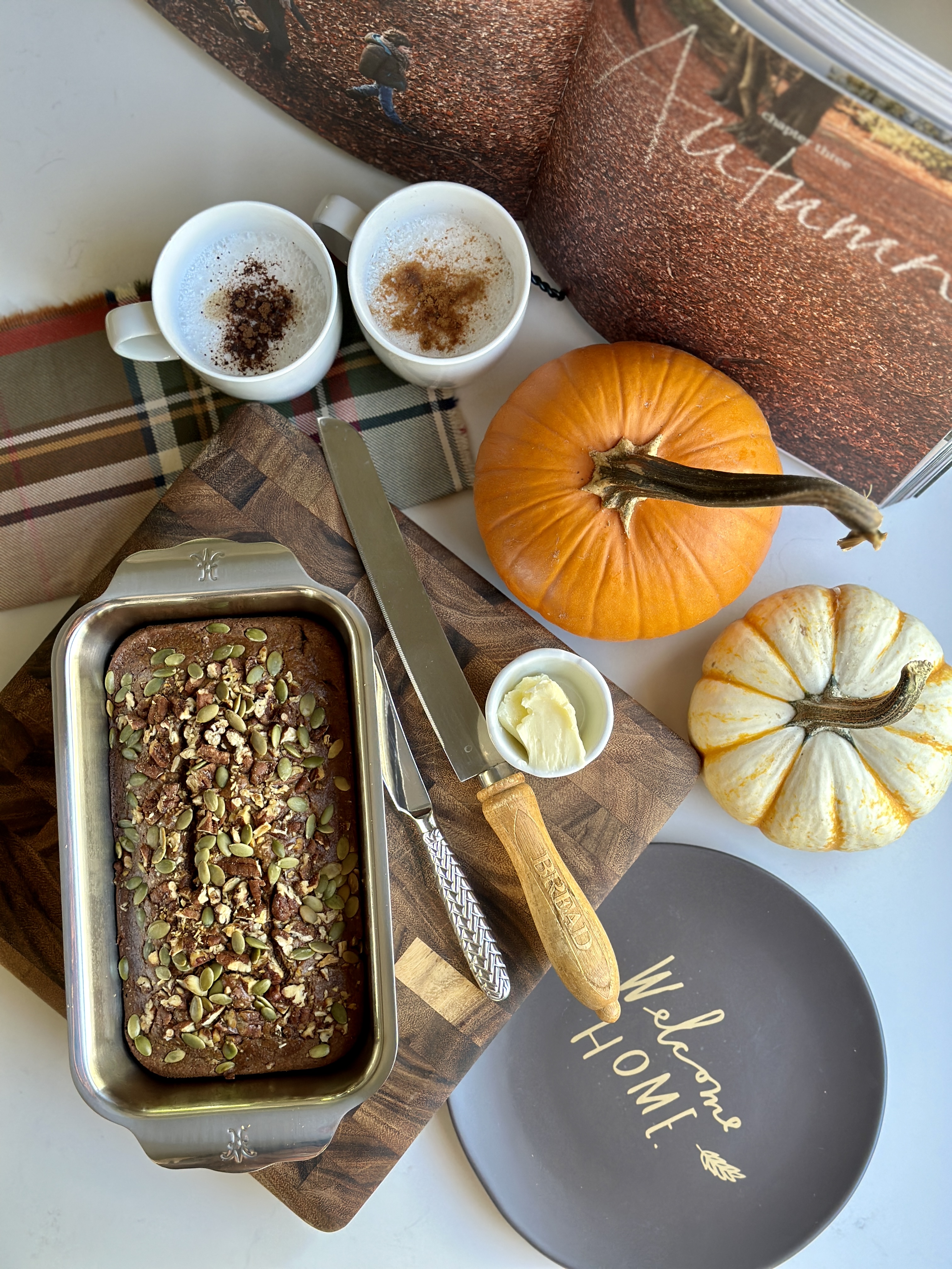 Fall Baby Pumpkin Bread