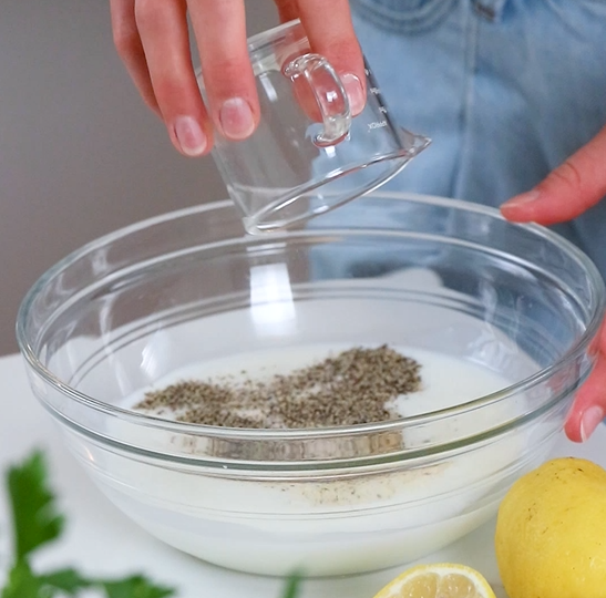 Image of Preheat the frying oil to 350F. In a large bowl,...