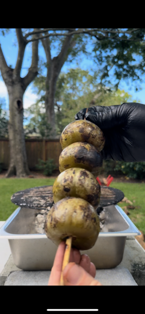 Image of Char the outside of your veggies