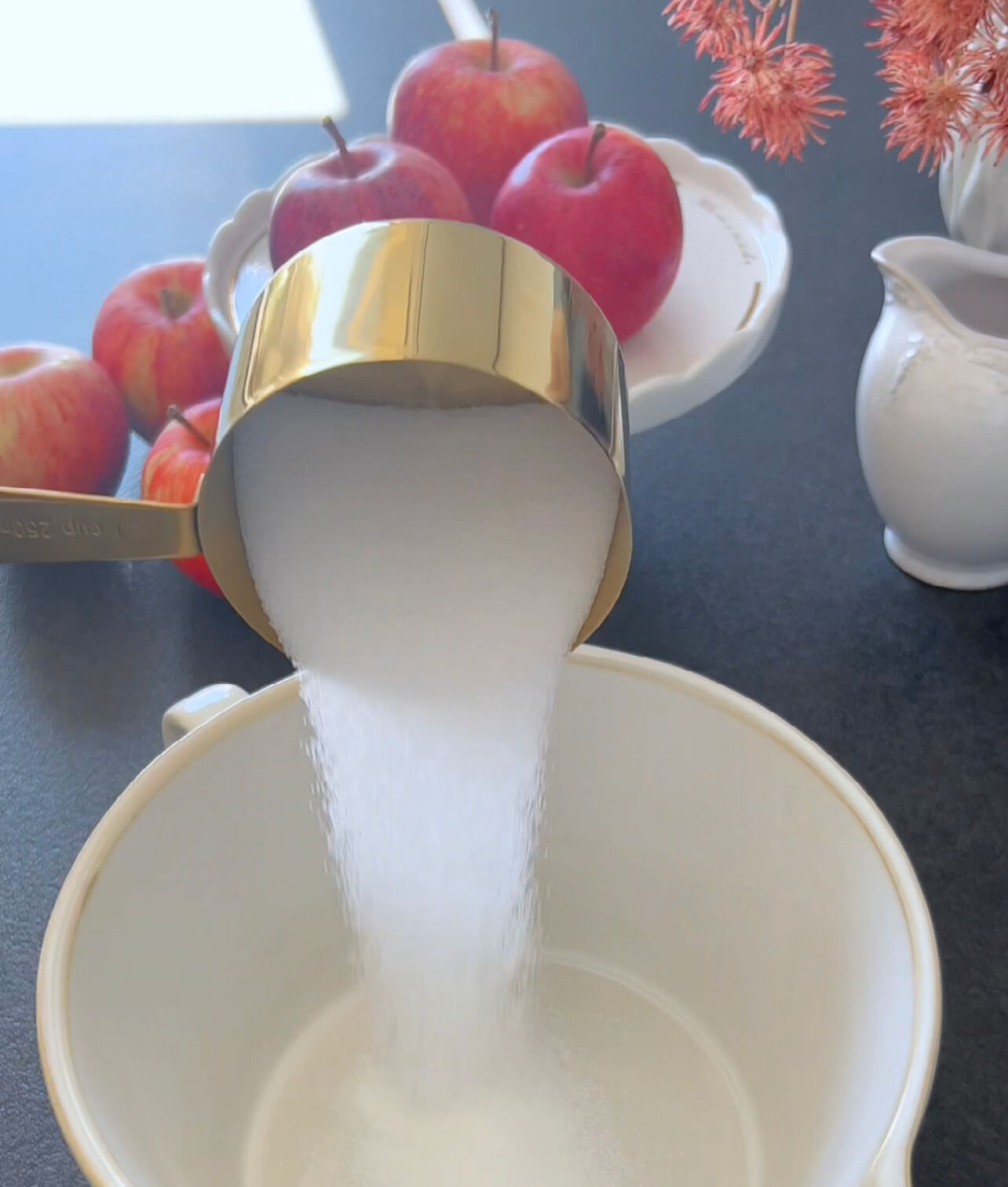 Image of In a large bowl, mix the flour, sugar, and salt....