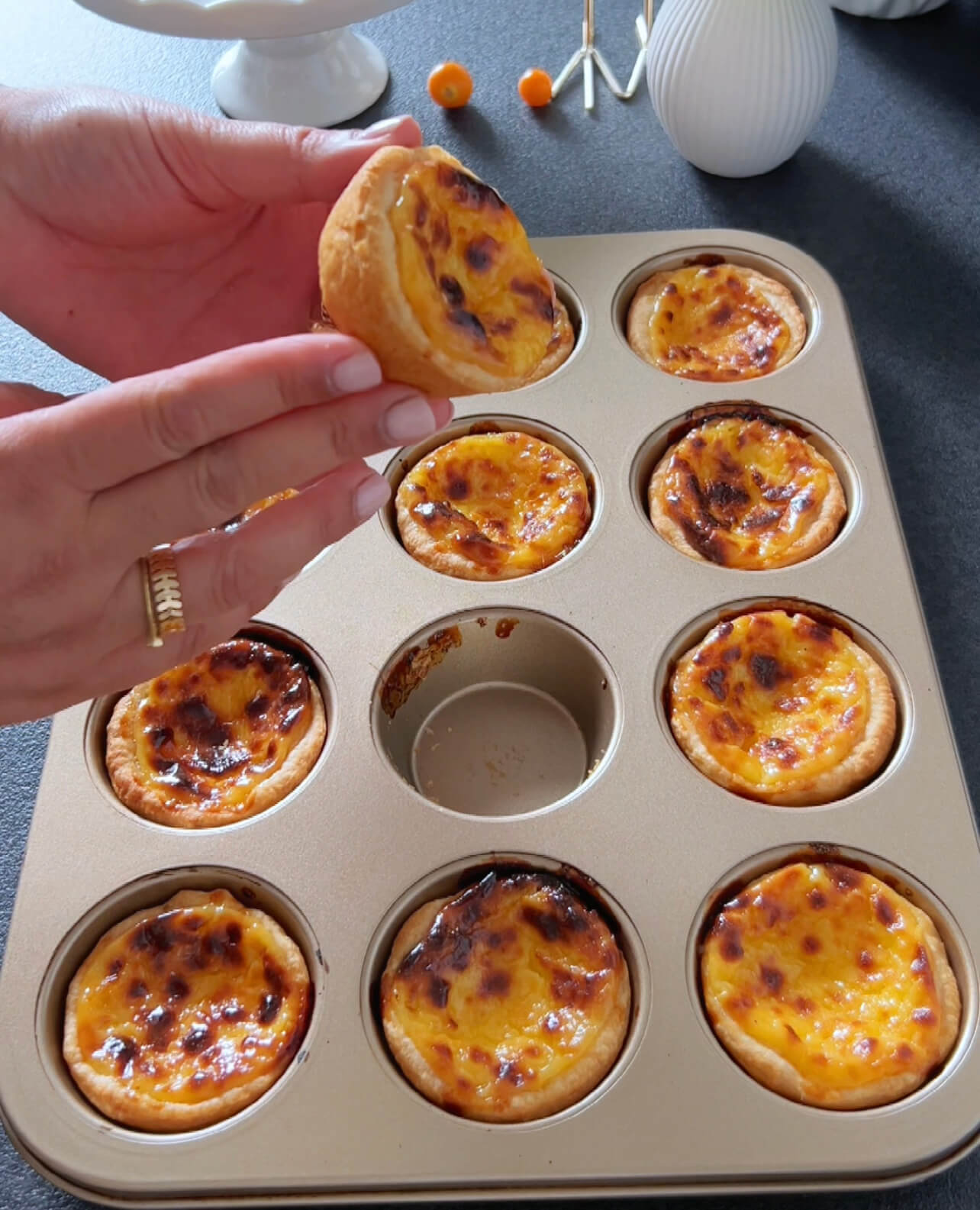 Image of Bake the tarts in the preheated oven for approximately 20-25...