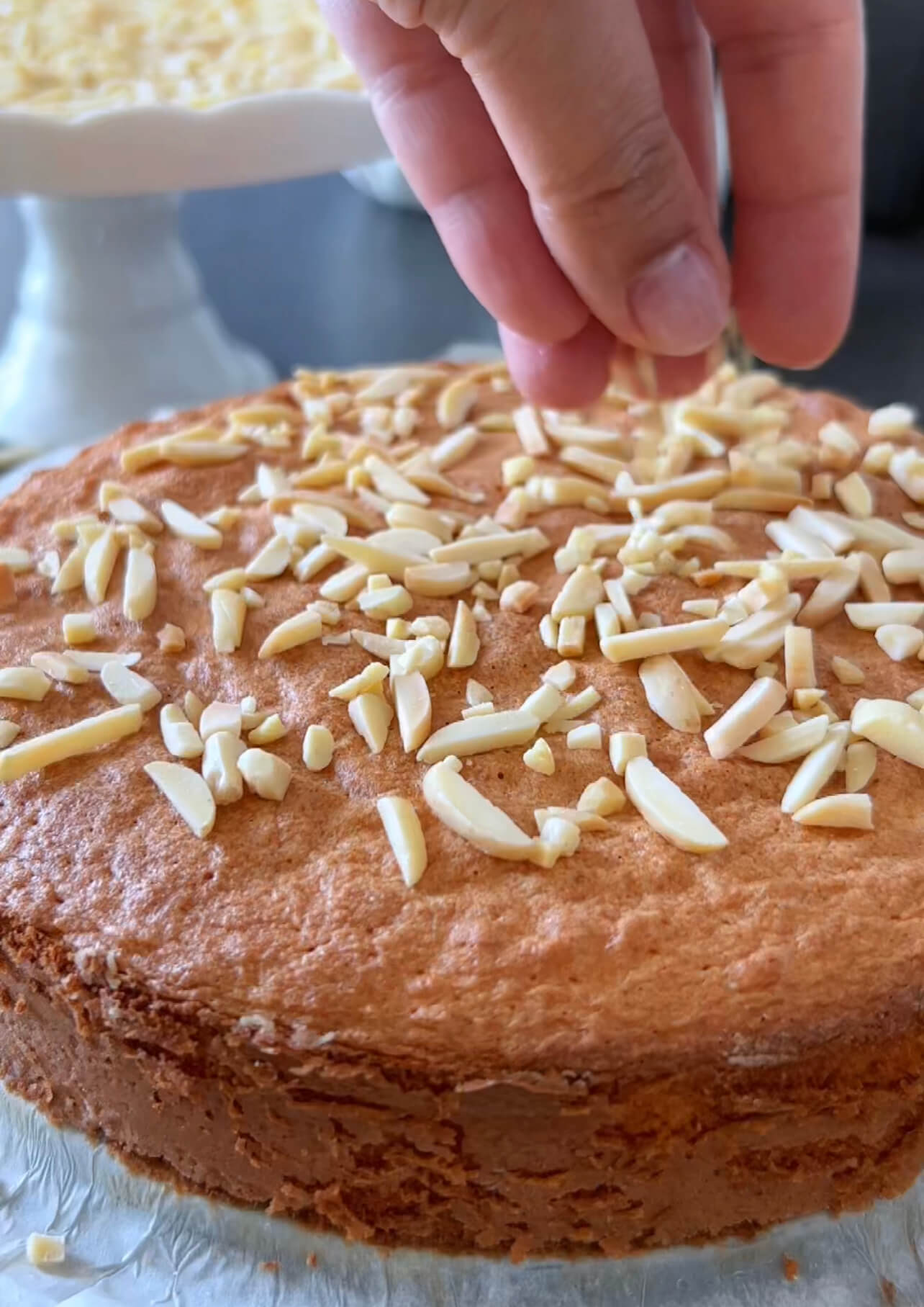 Image of Let the cake cool in the pan before carefully removing...