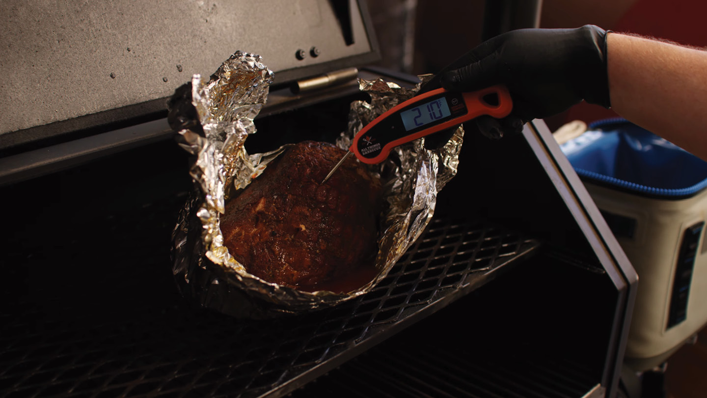 Image of Increase the grill temperature to 300ºF and continue cooking the...
