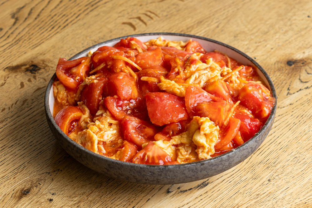 Tomato egg stir fry