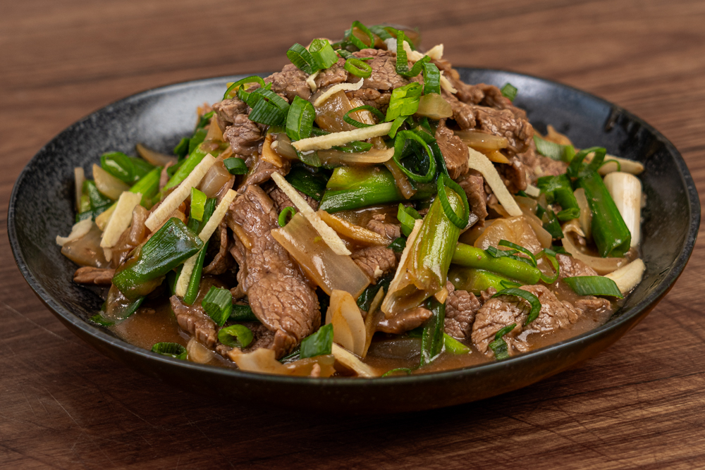 Ginger onion beef