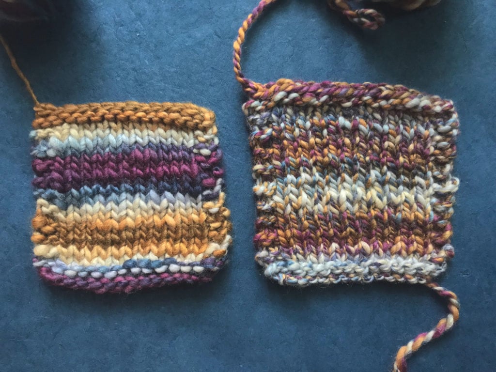 Image of When I knit these skeins, the magic really happens. The...