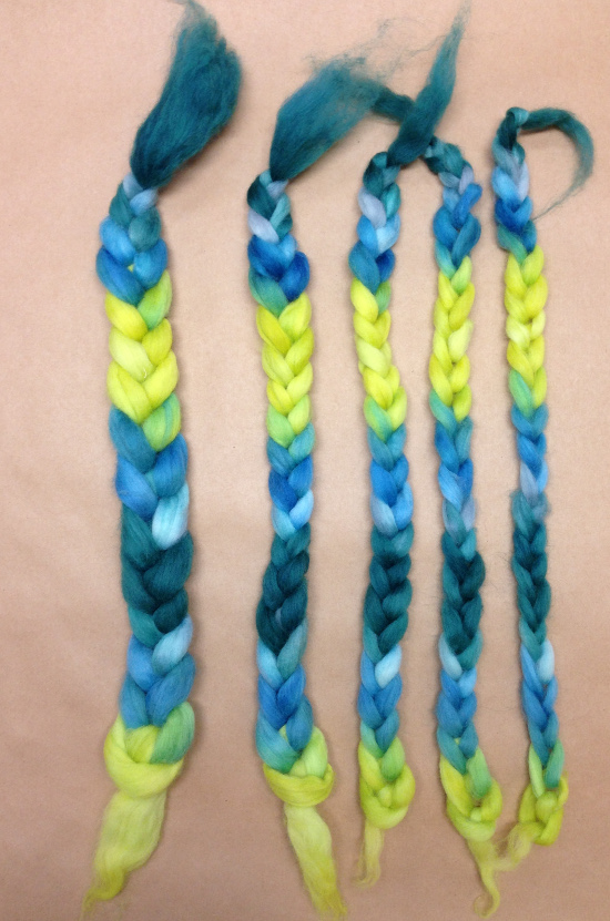 Image of For this 2 oz braid, I was able to split...