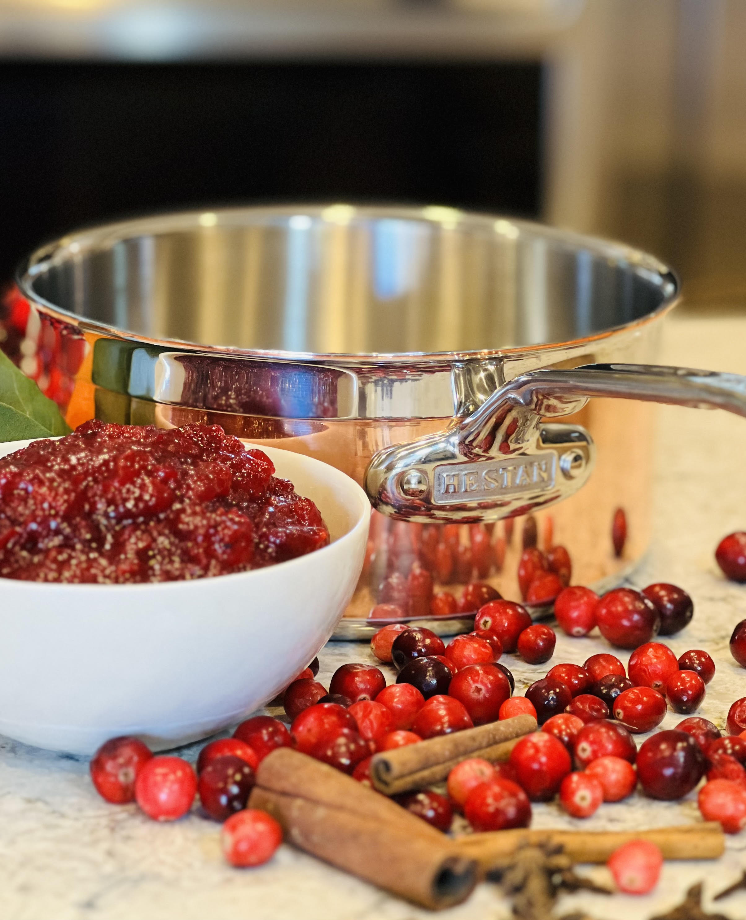 Cranberry Sauce with Tequila Anejo 