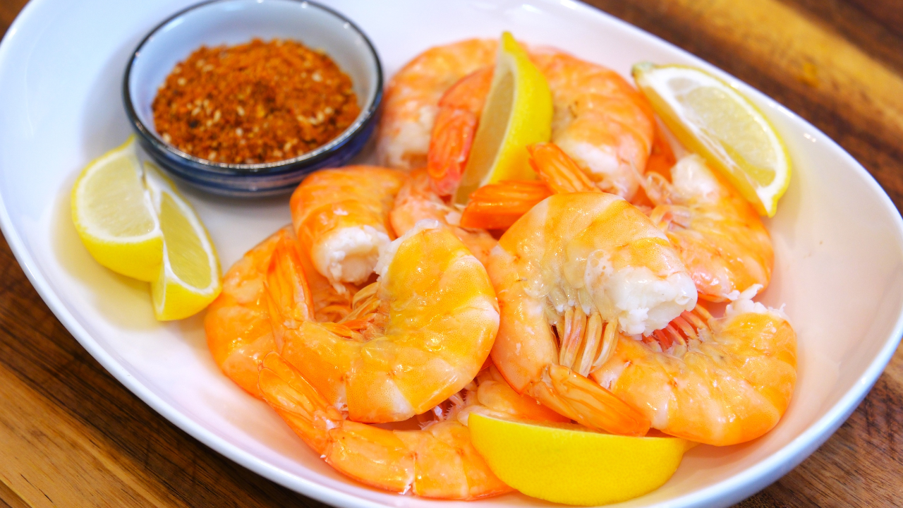 White Boiled Shrimp (白灼虾)